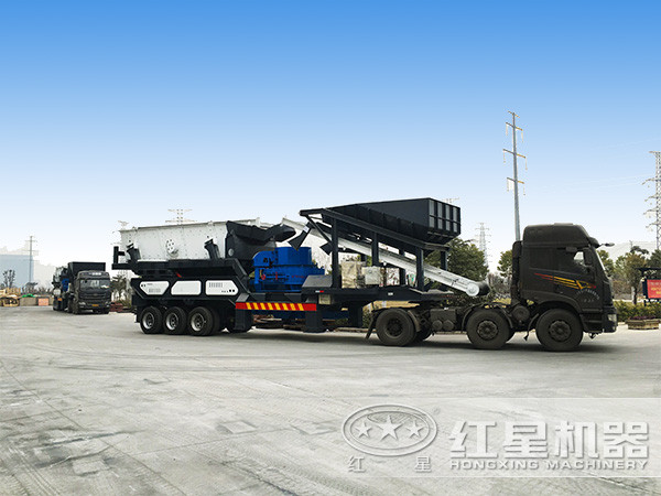 車載式移動制砂機入駐云貴地區(qū)，拉動當(dāng)?shù)亟?jīng)濟發(fā)展