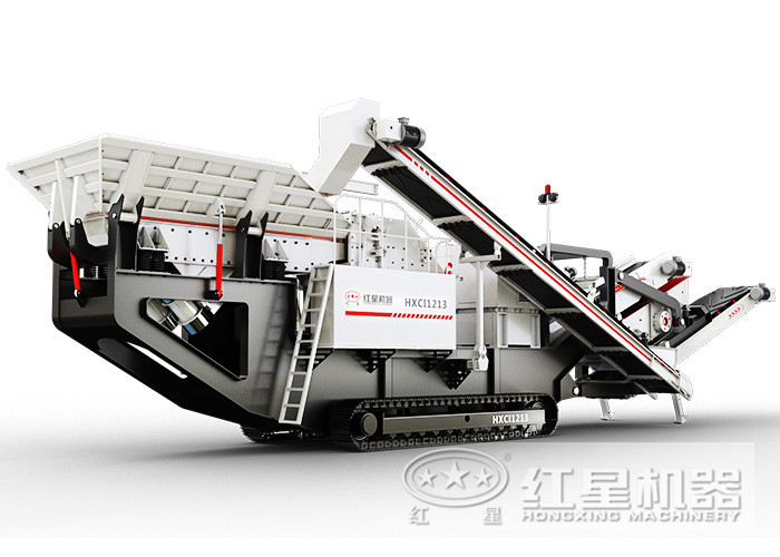 履帶式移動破碎機——履帶液壓驅動，一體化作業(yè)效率更高