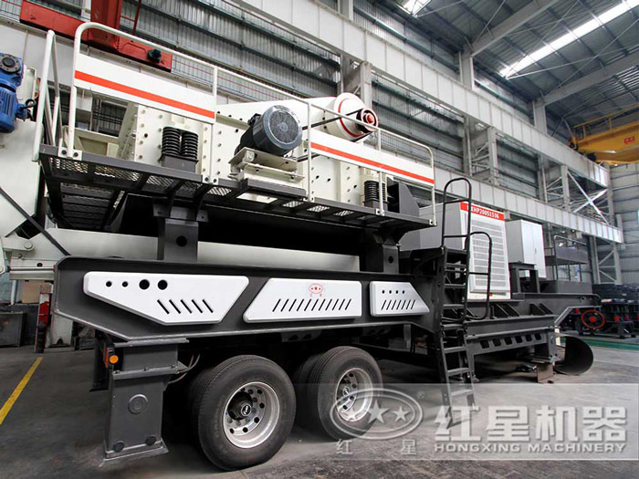 小型車載移動石料破碎機_小投資，大收益