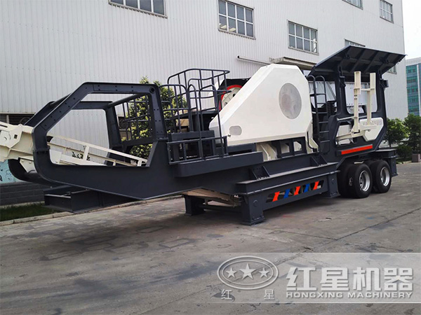 粉碎建筑垃圾的移動打石機，優(yōu)惠價格惹人喜