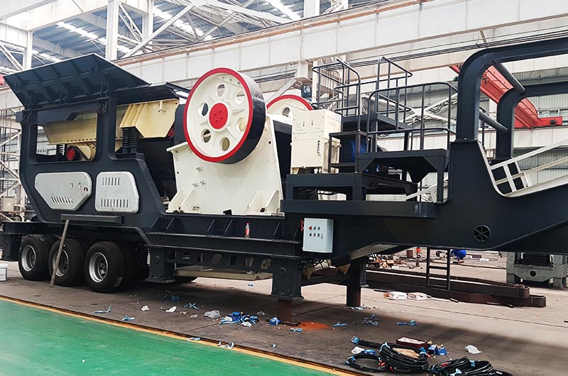 車載流動破碎石仔機(jī)，一體式作業(yè)，碎石更輕松