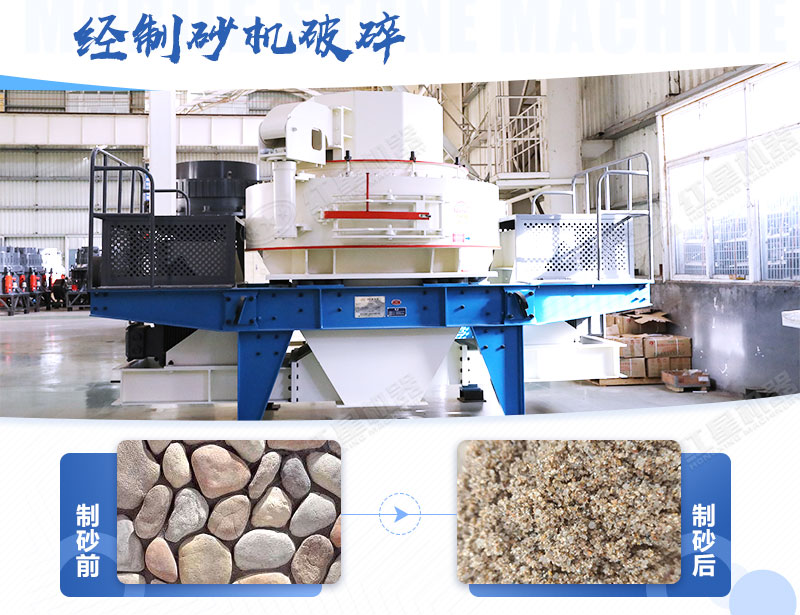 制砂機(jī)的沙子質(zhì)量如何？能否用于混凝土路面？